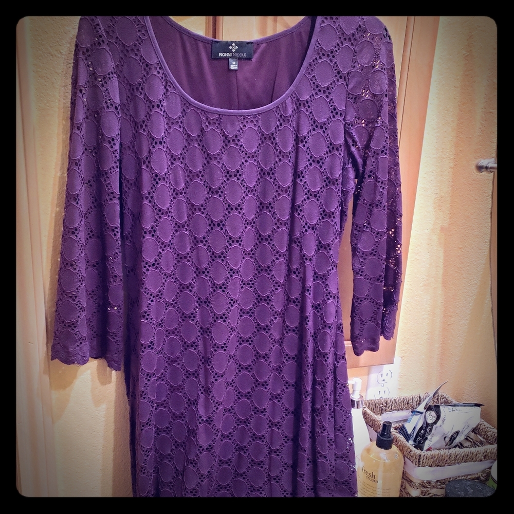 Knee length dress
